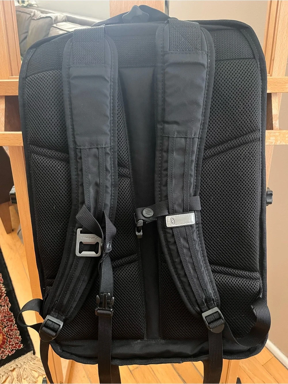 Timbuk2 Two-Tone Black and Cream Urban Backpack